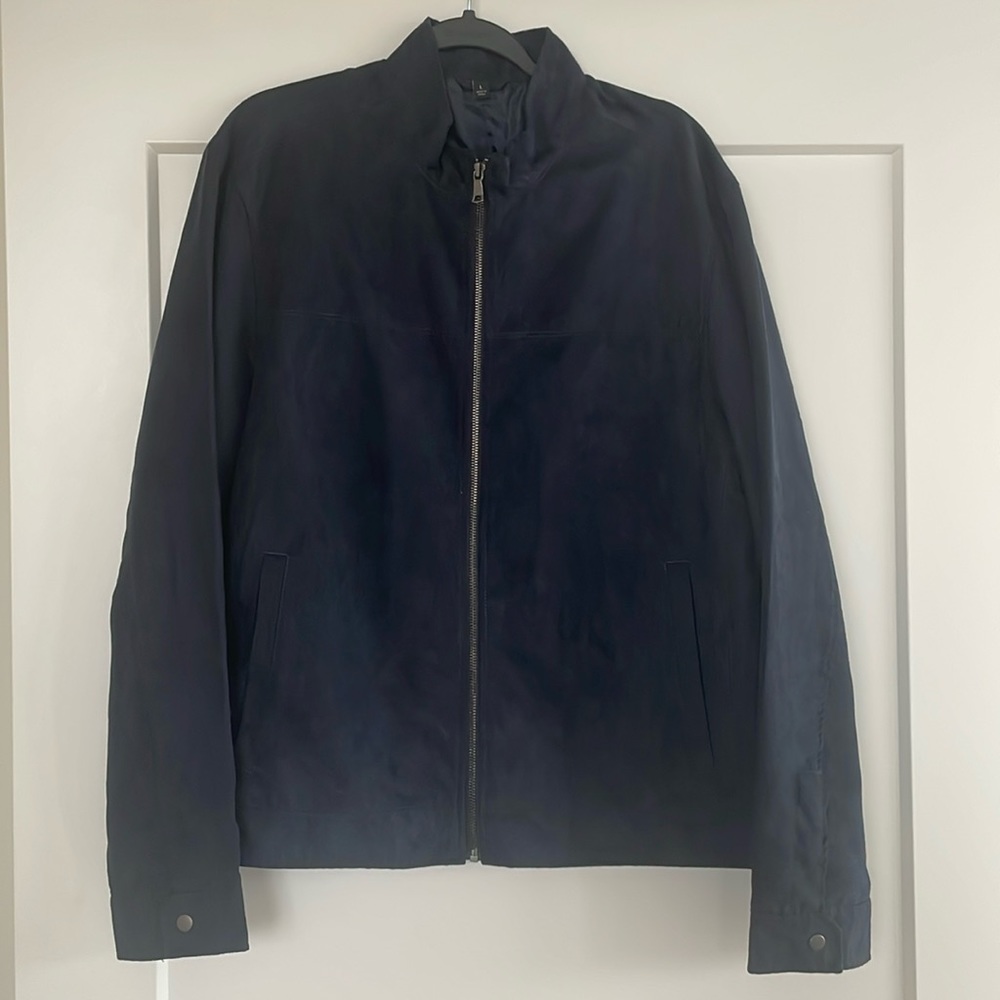 Banana Republic Size Large Vegan Suede Jacket